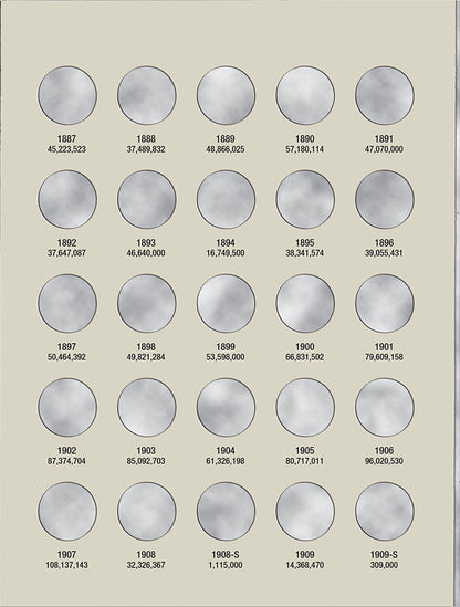 Harris Folder: Indian Head Cents 1857-1909 #2671