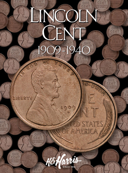 Harris Folder: Lincoln Cents #1 1909-1940 #2672
