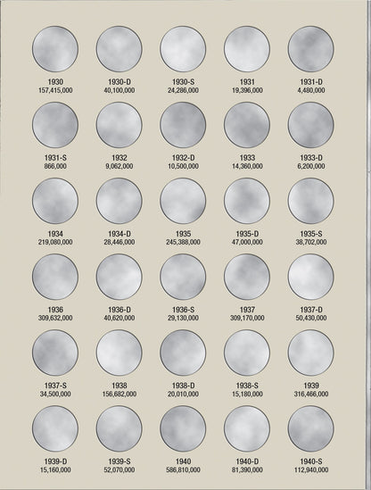 Harris Folder: Lincoln Cents #1 1909-1940 #2672