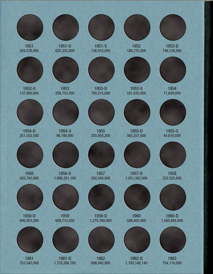 Whitman Folder: Lincoln Cents #2 1941-1974 #9030