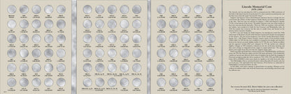 Harris Folder: Lincoln Memorial Cents #1 1959-1998 #2675