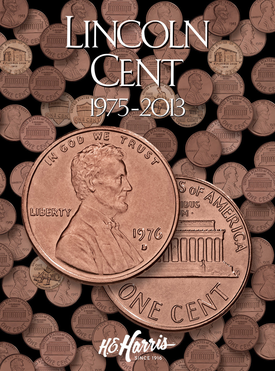 Harris Folder: Lincoln Cents #3 1975- 2013 #2674