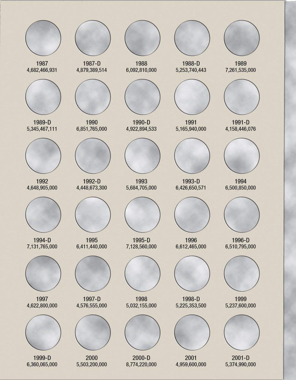 Harris Folder: Lincoln Cents #3 1975- 2013 #2674