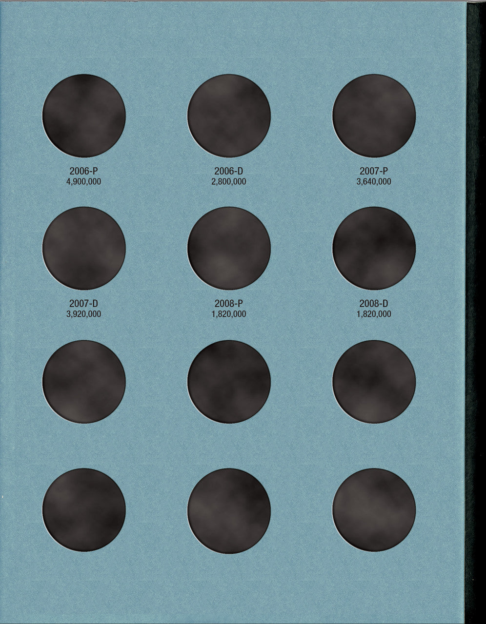 Whitman Folder: Sacagawea Dollars: 2000-2010 #8060