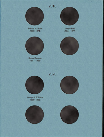 Whitman Folder Presidential Dollar #2 2012- #2182