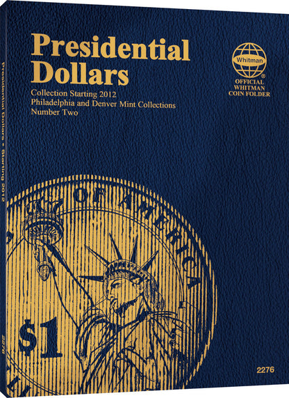 Whitman Folder Presidential Dollar Vol 2 P&D 2012- #2276