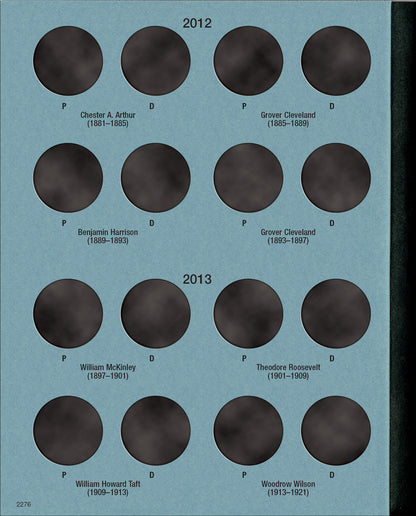 Whitman Folder Presidential Dollar Vol 2 P&D 2012- #2276