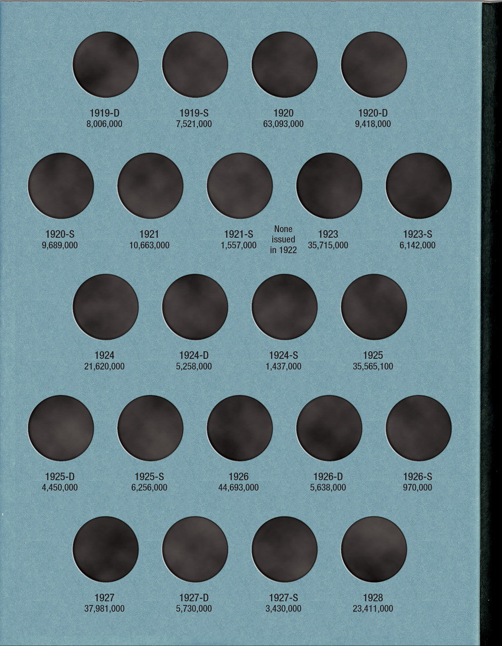 Whitman Folder: Buffalo Nickels: 1913-1938 #9008
