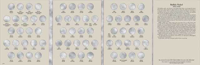 Harris Folder: Buffalo Nickels 1913-1938 #2678
