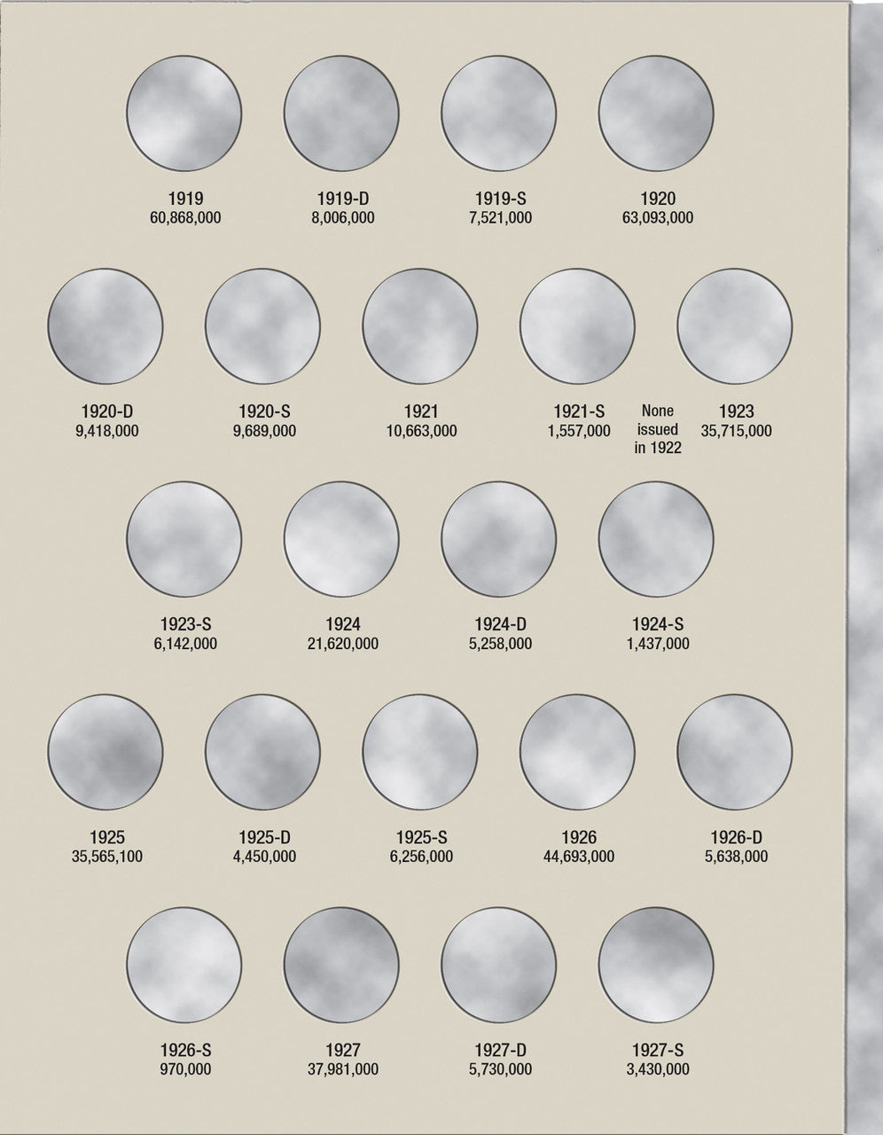 Harris Folder: Buffalo Nickels 1913-1938 #2678