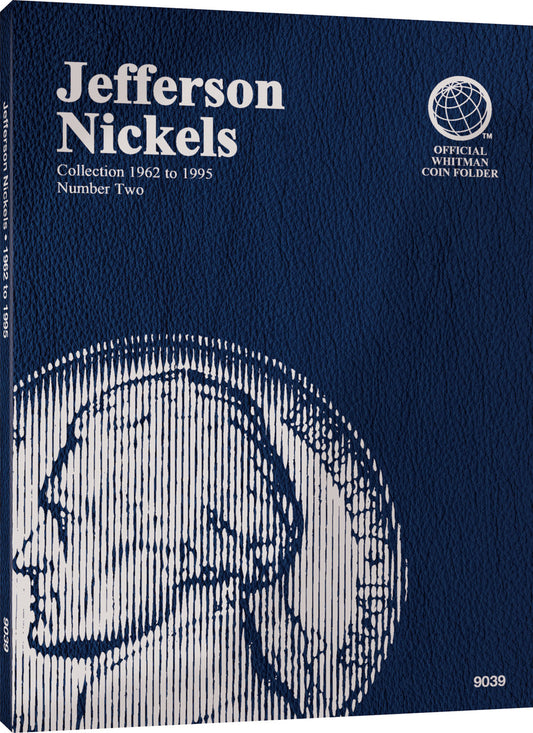 Whitman Folder: Jefferson Nickels #2: 1962-1995 #9039