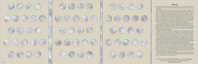 Harris Folder: Nickels- Plain #2682