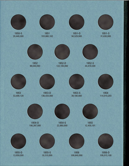 Whitman Folder: Roosevelt Dimes #1: 1946-1964 #9029