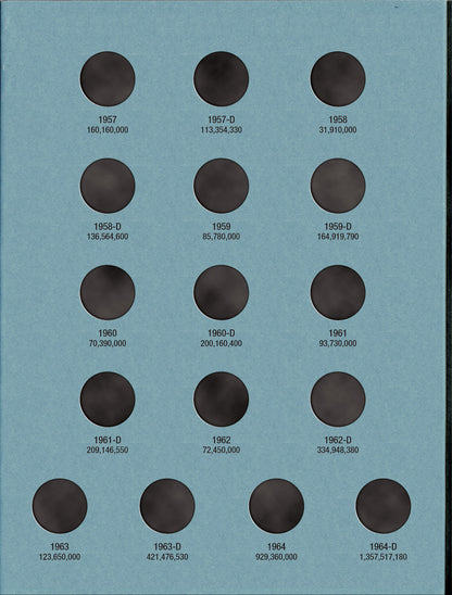 Whitman Folder: Roosevelt Dimes #1: 1946-1964 #9029