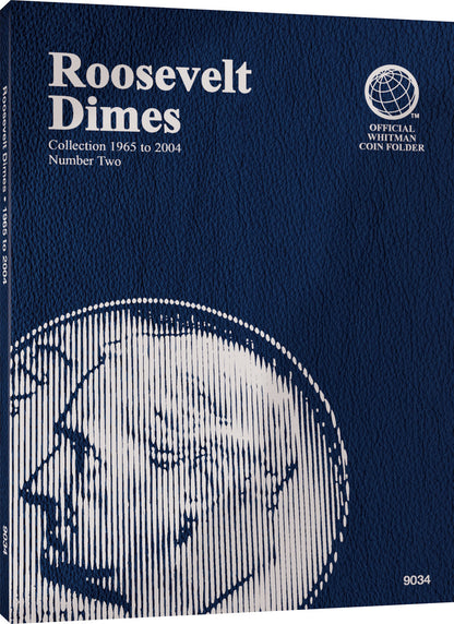 Whitman Folder: Roosevelt Dimes #2: 1965-2004 #9034