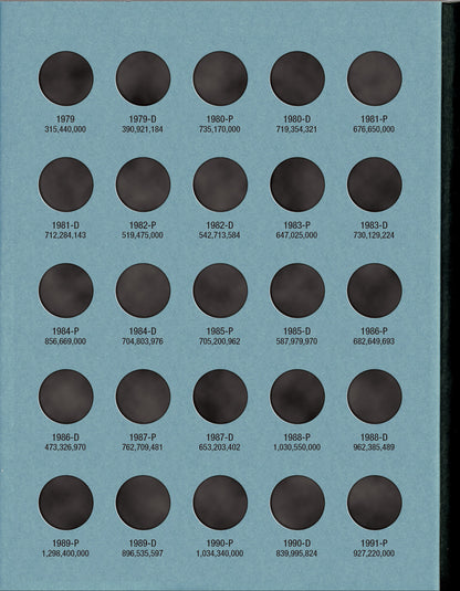 Whitman Folder: Roosevelt Dimes #2: 1965-2004 #9034