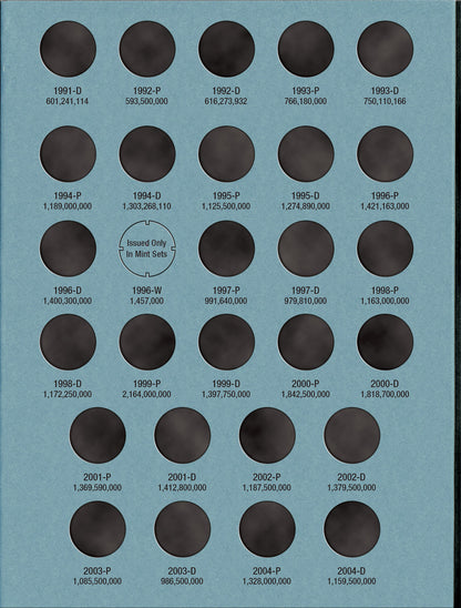 Whitman Folder: Roosevelt Dimes #2: 1965-2004 #9034