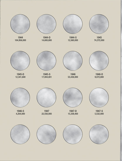 Harris Folder: Washington Quarters #1 1932-1947 #2688