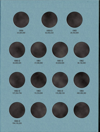 Whitman Folder: Washington Quarters #2: 1948-1964 #9031