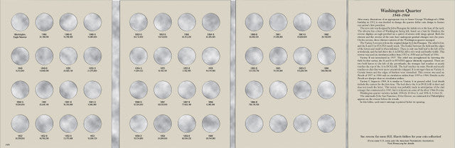 Harris Folder: Washington Quarters #2 1948-1964 #2689