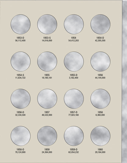 Harris Folder: Washington Quarters #2 1948-1964 #2689