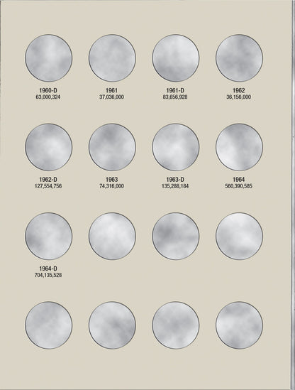 Harris Folder: Washington Quarters #2 1948-1964 #2689