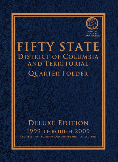 Whitman Folder: States & Territorial Quarters Deluxe- 1999-2009 #8078