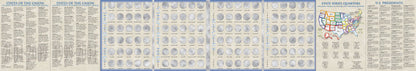 Harris Folder: State Quarters (120 openings) 1999-2009 #2841