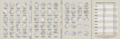 Harris Folder: State Quarters (50 openings) 2004-2008 #2581