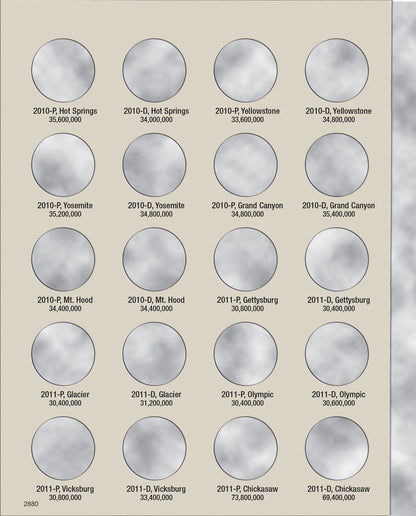 Harris Folder: National Park Quarters P&D Vol I #2880