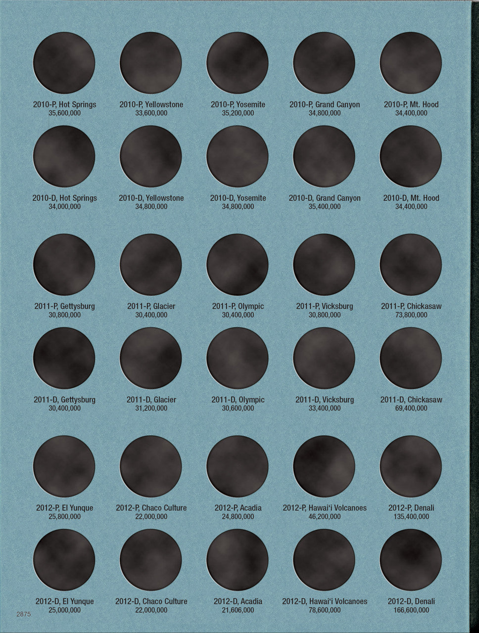 Whitman Folder: National Parks P&D 2010-2021 #8752