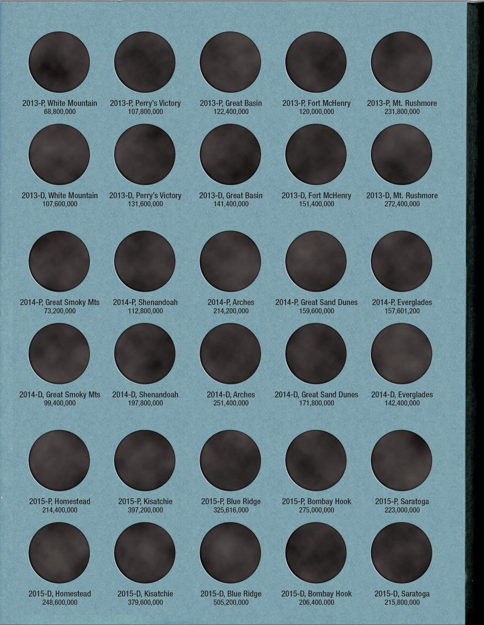 Whitman Folder: National Parks P&D 2010-2021 #8752