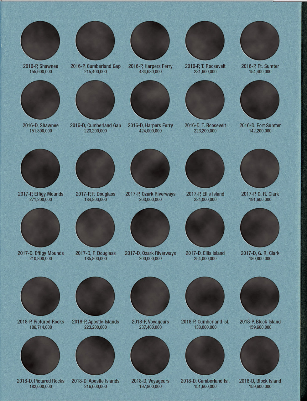 Whitman Folder: National Parks P&D 2010-2021 #8752