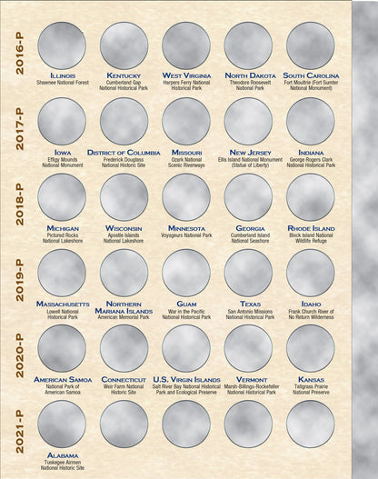 Harris Folder: National Park Quarters P&D #8795