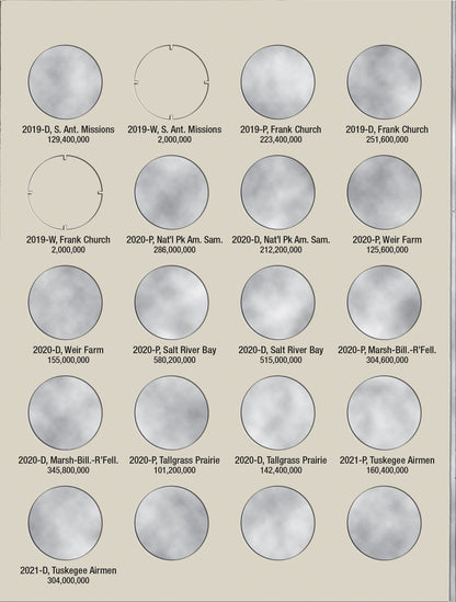 Harris Folder: National Park Quarters P&D Vol II #2881