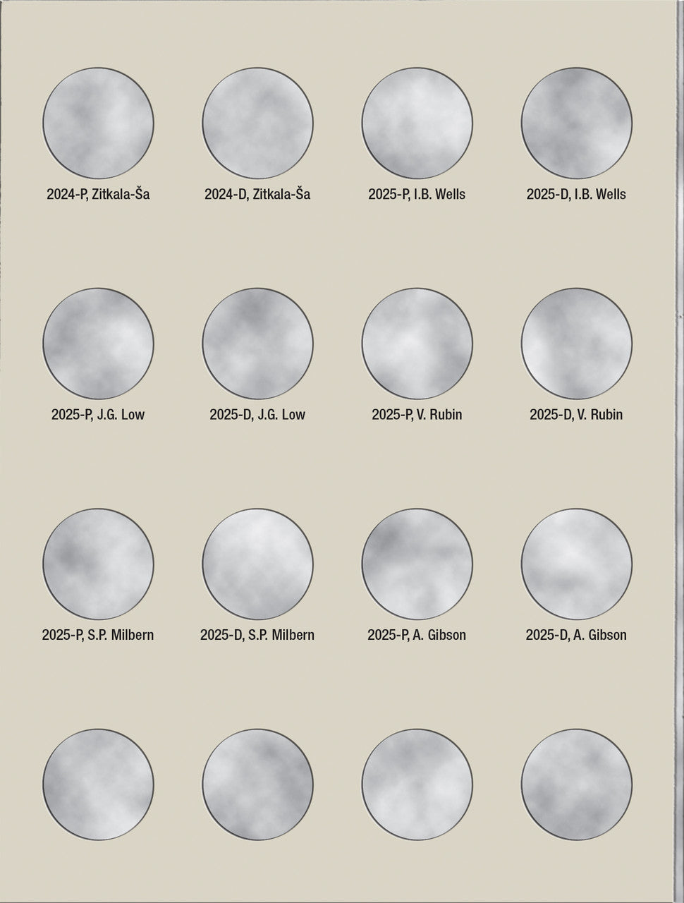 Harris Folder: Crossing the Delaware and American Women Quarters Collection - #4952