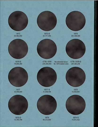 Whitman Folder: Kennedy Half Dollars #1: 1964-1985 #9699