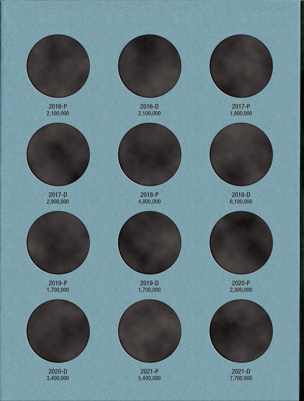 Whitman Folder: Kennedy Half Dollars #3 2004-2021 #1938