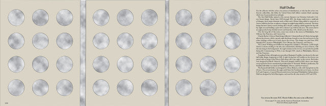 Harris Folder: Half Dollars- Plain #2698