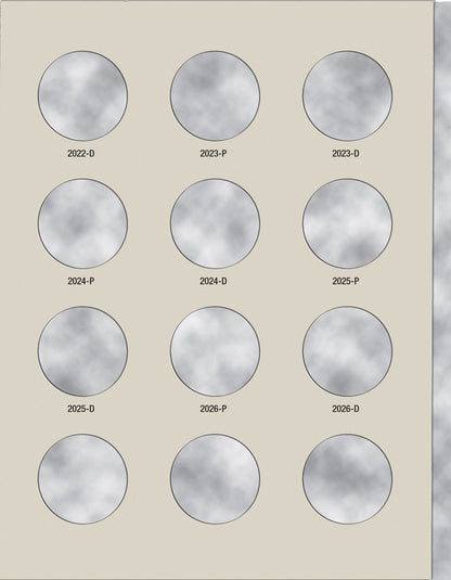 Harris Folder: Kennedy Half Dollars #4 - Starting 2017 #4686