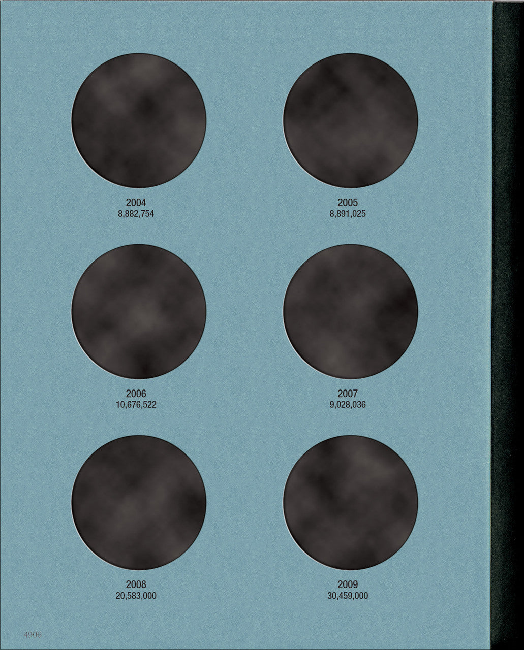 Whitman American Silver Eagles Folder, Volume Two 2004-2021 #4906