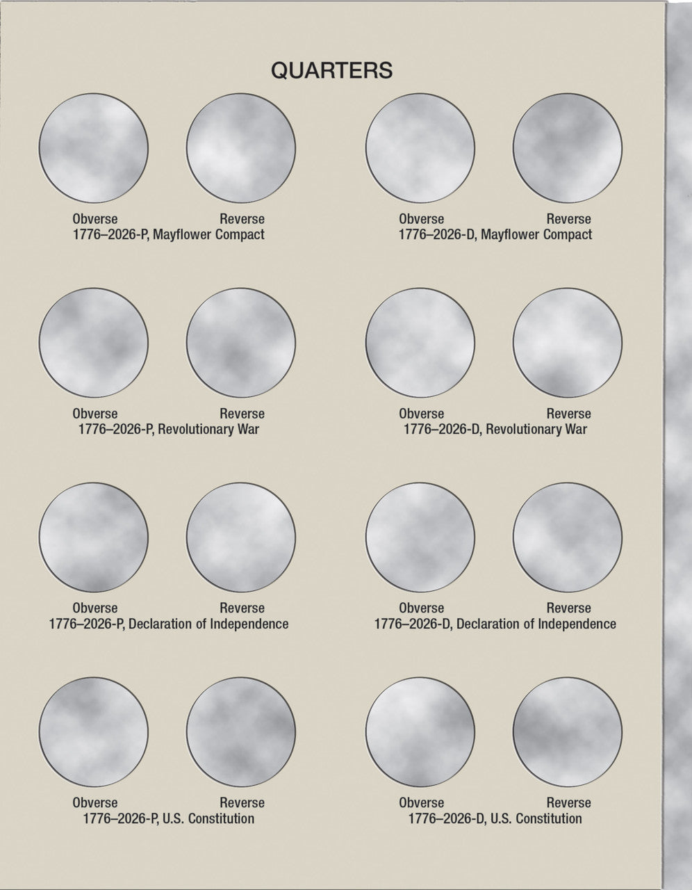 Harris Folder: United States 250th Anniversary Collection: 2026 - #5534