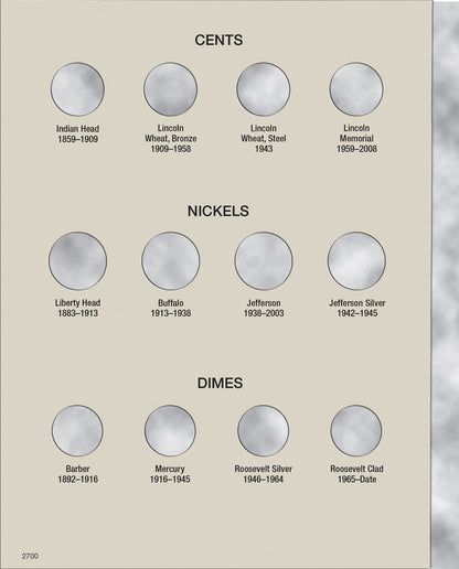 Harris Folder: 20th Century Type Coins #2700