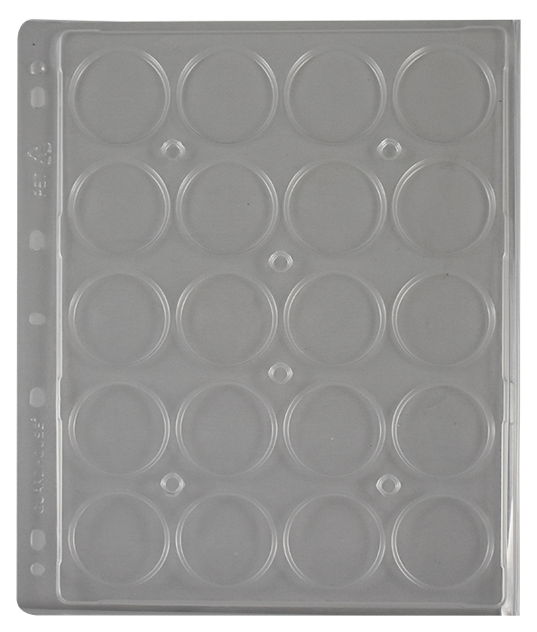 Guardhouse Coin Capsule Page - For Model H or Large Capsules - 954426