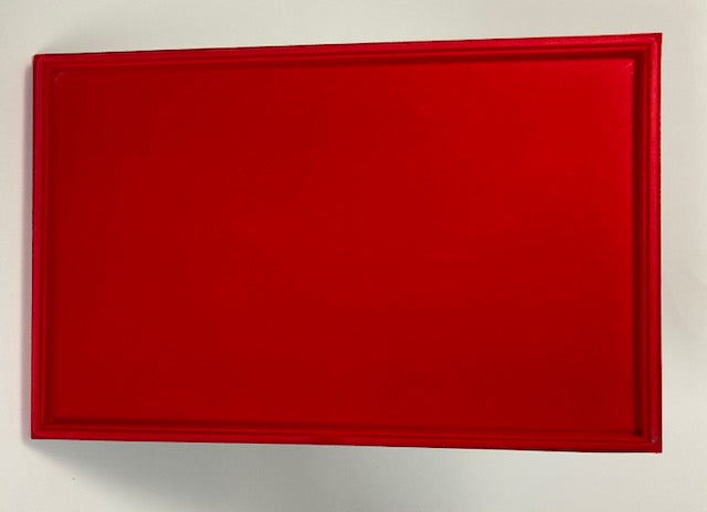 Coin Display Tray: Full Flat - RED