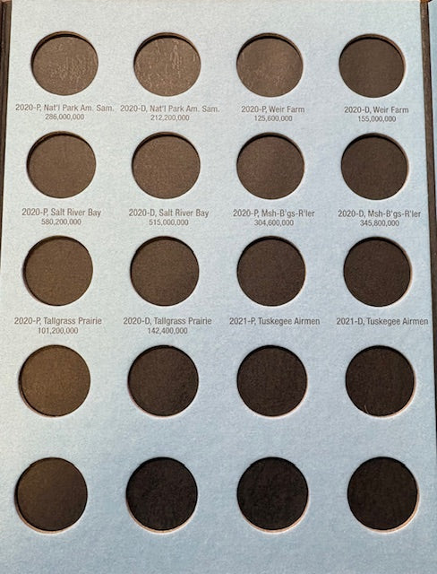 Whitman Folder: National Parks P&D Vol II 2016-2021 #2877