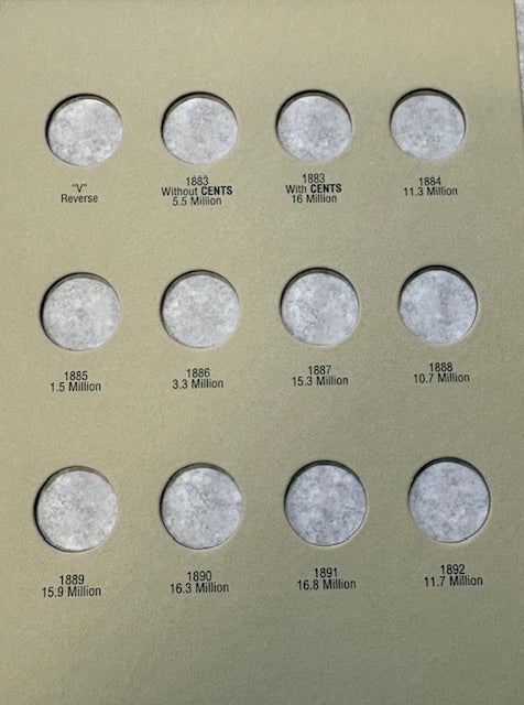 Harris Folder: Liberty Head Nickels 1883-1912 #2677