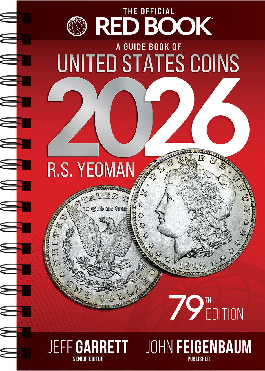 Whitman Red Book Spiral Bound 2026 – The Coin Supply Store