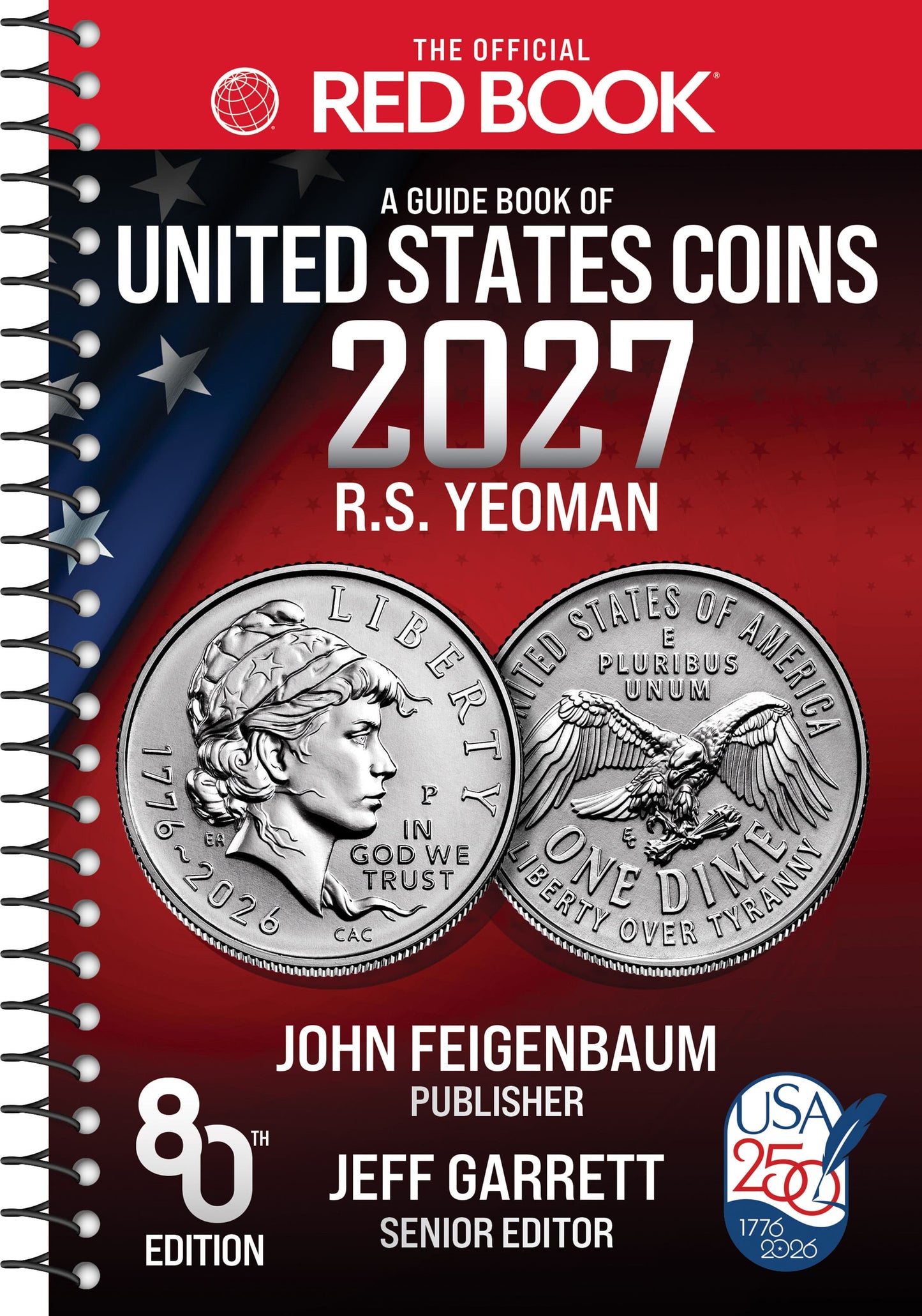 Whitman Red Book Spiral Bound 2027