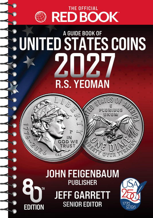 Whitman Red Book Spiral Bound 2027 - PRE-SALE